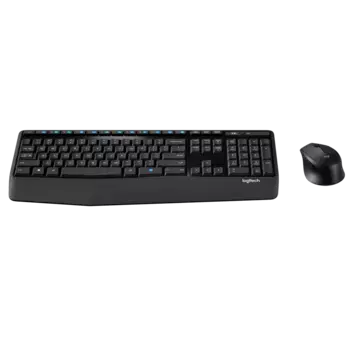 Комплект (клавиатура + мышь) беспроводной LOGITECH MK345 Combo Black Retail (920-008534)