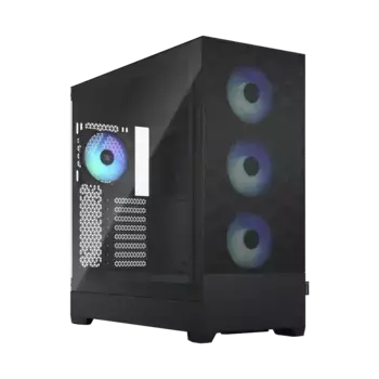 Корпус для ПК без БП FRACTAL DESIGN Pop XL Air RGB TG Clear Tint Black (FD-C-POR1X-06)