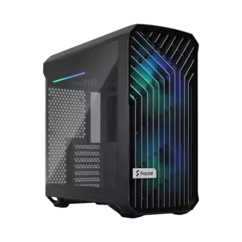 Корпус для ПК без БП FRACTAL DESIGN Torrent Compact RGB TG Light Tint Black (FD-C-TOR1C-02)