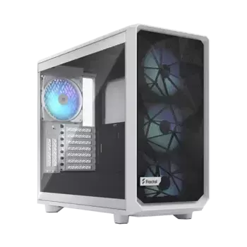 Корпус для ПК без БП FRACTAL DESIGN Meshify 2 RGB TG Clear Tint White (FD-C-MES2A-08)