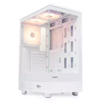 Корпус для ПК без БП HSPD F510 White (F510-TGWH-ARGB)