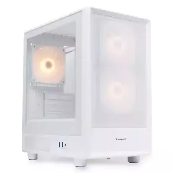 Корпус для ПК без БП HSPD M310 White (M310-TGWH-ARGB)