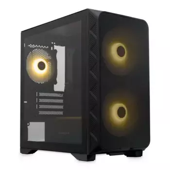 Корпус для ПК без БП HSPD M321 Black (M321-TGBK-ARGB)