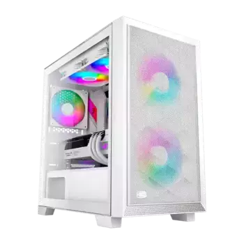 Корпус для ПК без БП PCCOOLER C3D310 WH ARGB