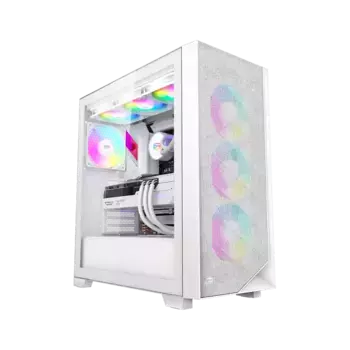Корпус для ПК без БП PCCOOLER C3D510 WH ARGB