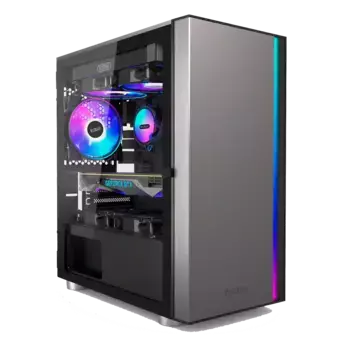 Корпус для ПК без БП PCCOOLER LM300 ARGB BK