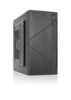 Корпус для ПК с БП FOXLINE Forza Black (FZ-059-SX450R-U32C)