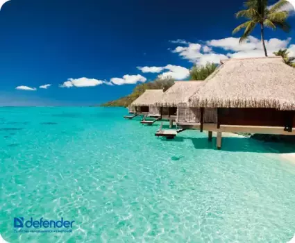 Коврик для мыши DEFENDER Silk Pad Nature (50707)