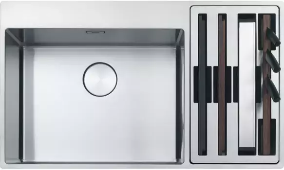 Кухонная мойка FRANKE Box Center BWX 220-54-27 TL нержавеющая сталь (127.0538.259)