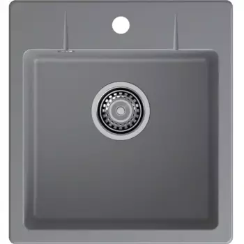 Кухонная мойка GRANFEST URBAN 245 dark gray