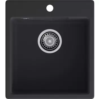 Кухонная мойка GRANFEST URBAN 644 black