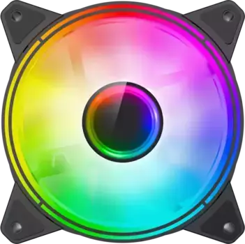 Кулер для корпуса GAMEMAX (FN-12Rainbow-Q-Infinity)