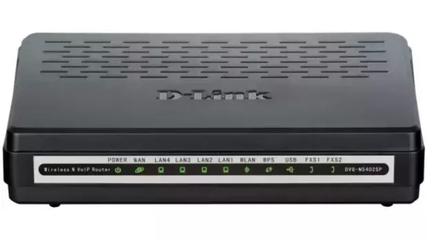 Маршрутизатор D-LINK DVG-N5402SP (DVG-N5402SP/2S1U/C1B)