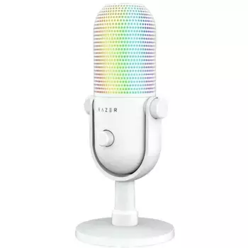Микрофон для стрима RAZER Seiren V3 Chroma White (RZ19-05060200-R3M1)
