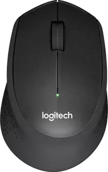 Мышь беспроводная LOGITECH M330 Silent Plus, Black (910-004909)