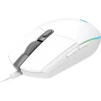 Мышь проводная LOGITECH G102 LightSync White (910-005809)