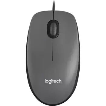Мышь проводная LOGITECH M90 Dark Grey (910-001793)