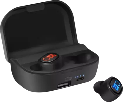 Наушники беспроводные DEFENDER Twins 639 Black (63639)