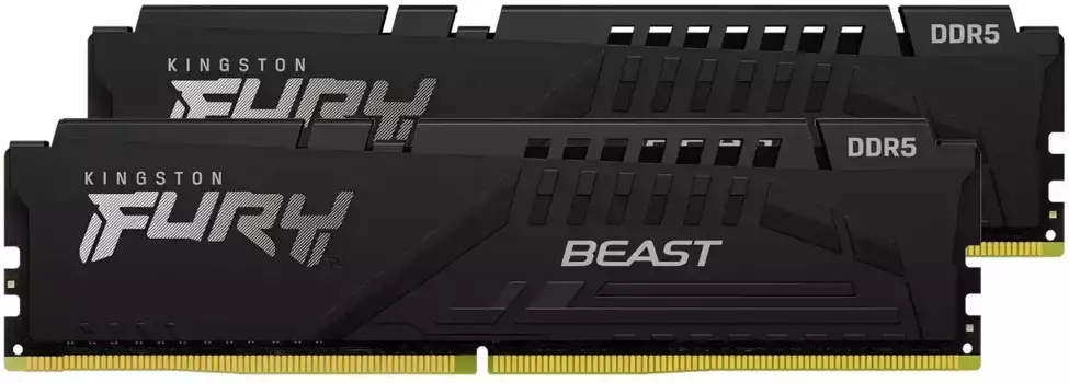 Оперативная память KINGSTON FURY Beast Black DIMM DDR5 16GB (2x8GB) 5600 MHz (KF556C40BBK2-16)