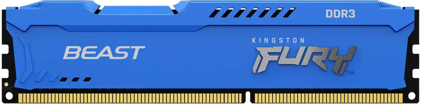 Оперативная память KINGSTON FURY Beast Blue DIMM DDR3 8GB 1600MHz (KF316C10B/8)