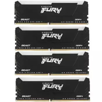 Оперативная память KINGSTON FURY Beast RGB DIMM DDR4 64GB (2x16GB) 3600 MHz (KF436C18BB2AK4/64)