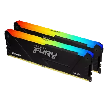 Оперативная память KINGSTON FURY Beast RGB DIMM DDR4 32GB 3200 MHz (KF432C16BB12AK2/32)