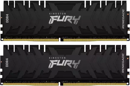 Оперативная память KINGSTON FURY Renegade Black DIMM DDR4 16GB (2x8GB) 4600 MHz (KF446C19RBK2/16)
