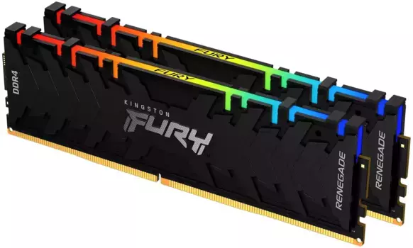 Оперативная память KINGSTON FURY Renegade RGB DIMM DDR4 16GB (2x8GB) 4600 MHz (KF446C19RBAK2/16)