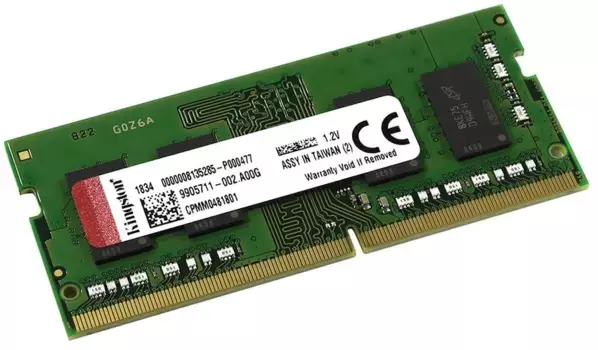 Оперативная память KINGSTON SODIMM DDR4 8GB 2666 MHz (KVR26S19S6/8)