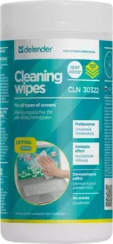 Салфетки для экранов DEFENDER CLN 30322 Optima 100 шт (30322)