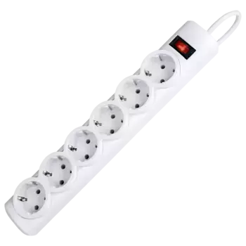 Сетевой фильтр DEFENDER DFS 151 1,8м White (99489)