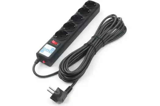 Сетевой фильтр POWER CUBE SPG5-C2 1,9 м Black Graffite