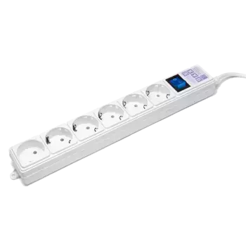 Сетевой фильтр POWER CUBE SPG(5+1)-16B 3м White