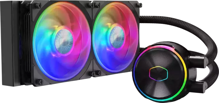 Система охлаждения COOLER MASTER MasterLiquid PL240 Flux (MLY-D24M-A23PZ-R1)