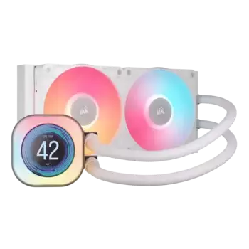 Система жидкостного охлаждения CORSAIR iCUE LINK TITAN 240 RX LCD (CW-9061025-WW)