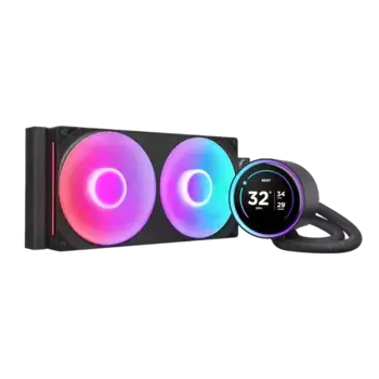 Система жидкостного охлаждения NZXT Kraken Elite 280 RGB Black (RL-KR28E-B2)