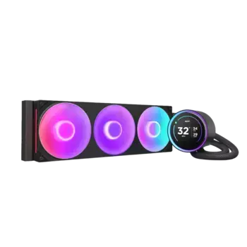 Система жидкостного охлаждения NZXT Kraken Elite 420 RGB Black (RL-KR42E-B2)