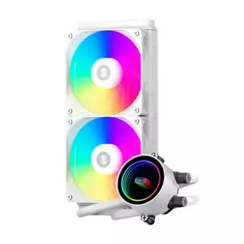 Система жидкостного охлаждения PCCOOLER DA240 ARGB WH