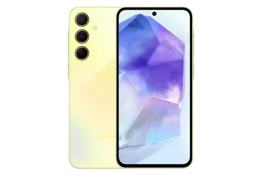 Смартфон SAMSUNG GALAXY A55 128GB Yellow (SM-A556EZYACAU)