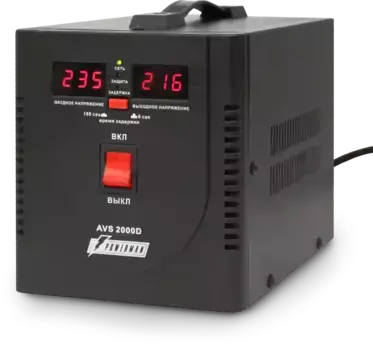 Стабилизатор напряжения POWERMAN AVS 2000D Black