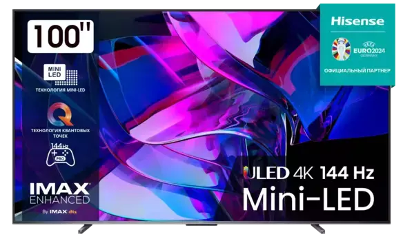 Телевизор HISENSE 100U7KQ