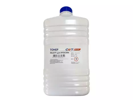 Тонер CET PK207 для Kyocera Ecosys M8124cidn/8130cidn Yellow (OSP0207Y500)