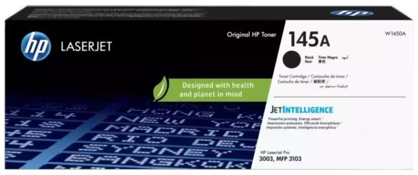 Тонер-картридж для лазерного принтера HP 145A Black (W1450A)