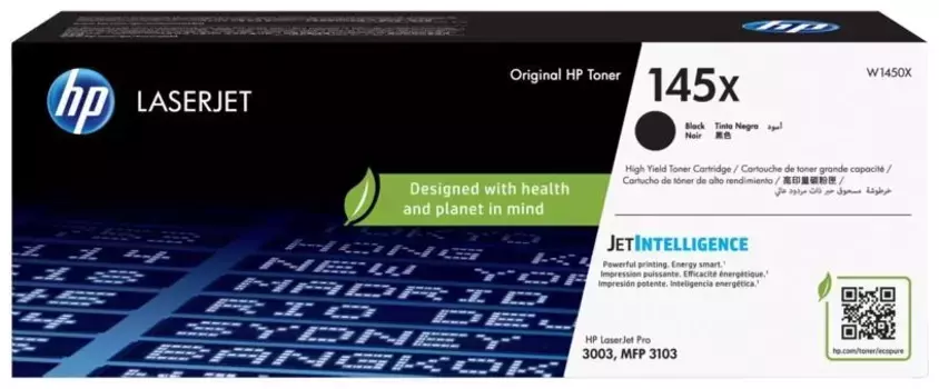 Тонер-картридж для лазерного принтера HP 145X Black (W1450X)