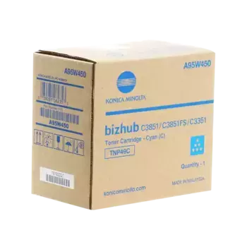 Тонер KONICA MINOLTA TNP-49C Cyan (A95W450)