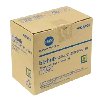 Тонер KONICA MINOLTA TNP-49Y Yellow (A95W250)