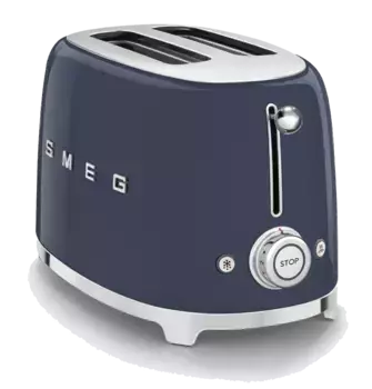Тостер SMEG TSF01NBEU, тёмно-синий