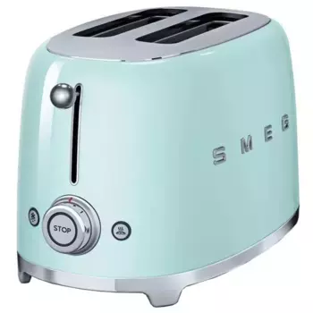 Тостер SMEG TSF01PGEU, зеленый