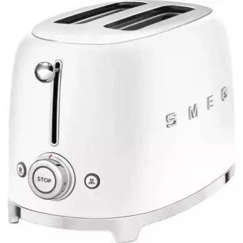 Тостер SMEG TSF01WHMEU, белый матовый