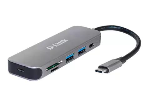 USB-концентратор D-LINK DUB-2325/A1A Gray